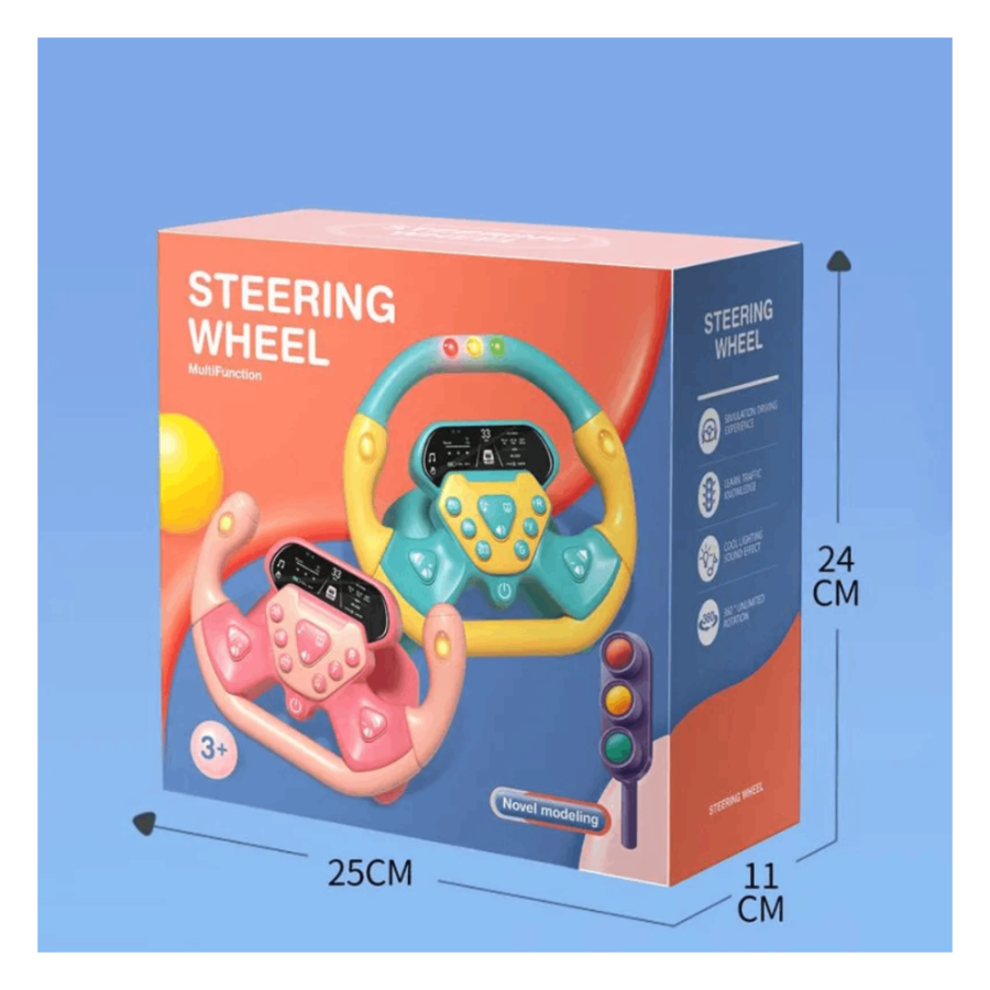 IGRAČKA VOLAN NA BATERIJE STEERING WHEEL