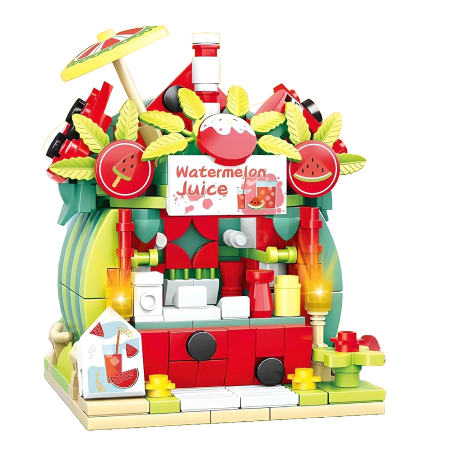 IGRAČKA KOCKE ZA SLAGANJE WATERMELON JUICE SHOP