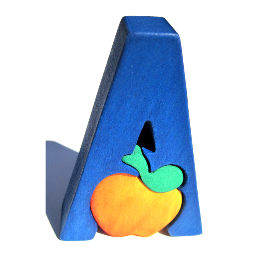 PUZZLE ALPHABET BLOCKS WOOD