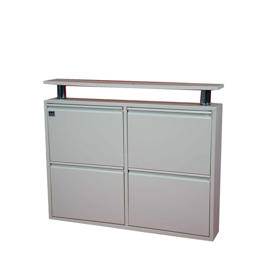 CIPELAR METALNI  2+2 LADICE BEŽ 98X15X82CM