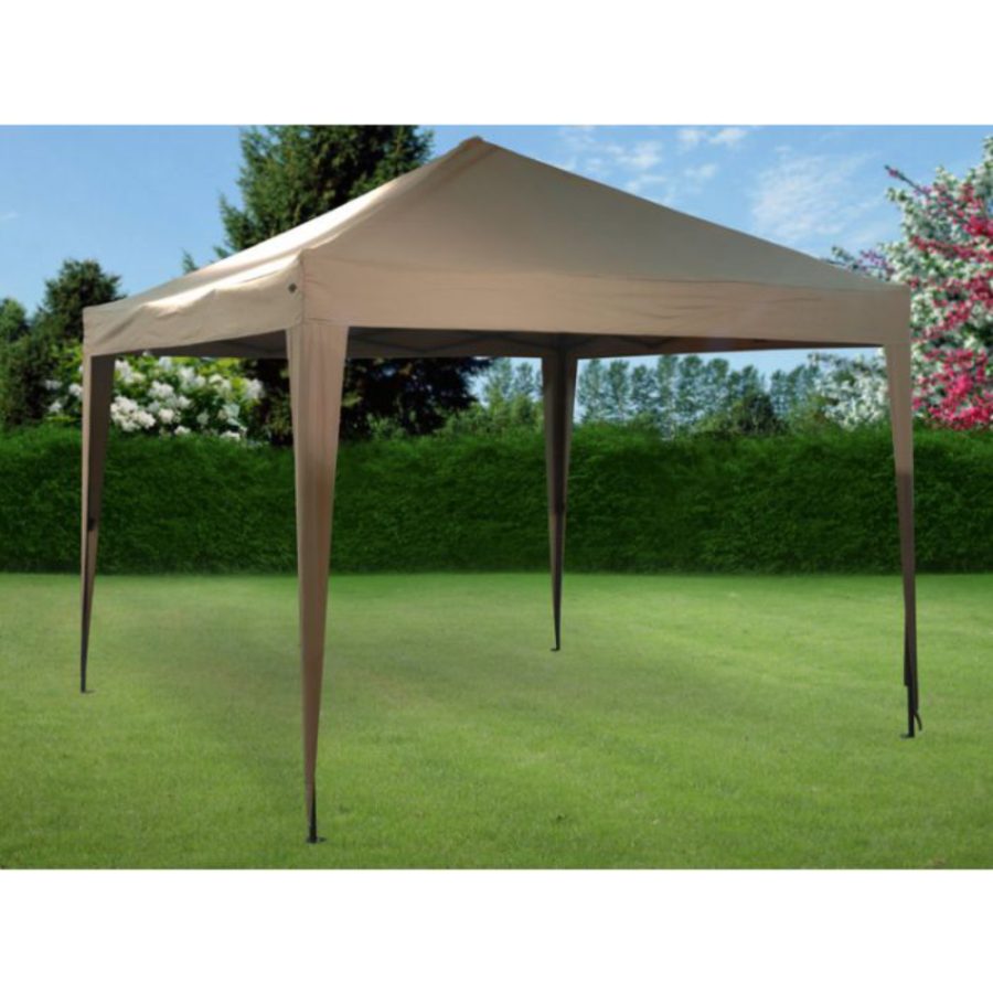 SKLOPIVA TENDA ZA VRT 30UV 300X300X245CM TAUPE FE7000400