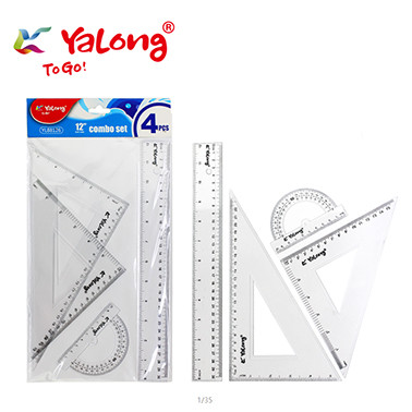 YALONG GEOMETRIJSKI SET 4/1 30CM 24-1