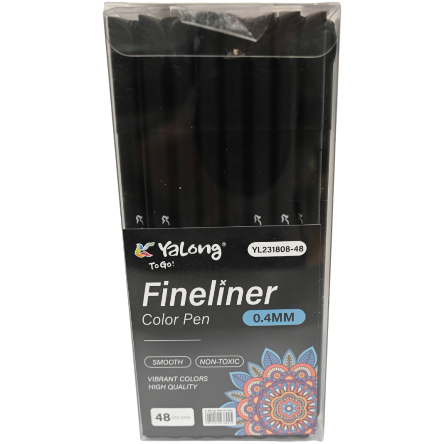 YALONG FINELINER 0,4 PLAVI 48-1