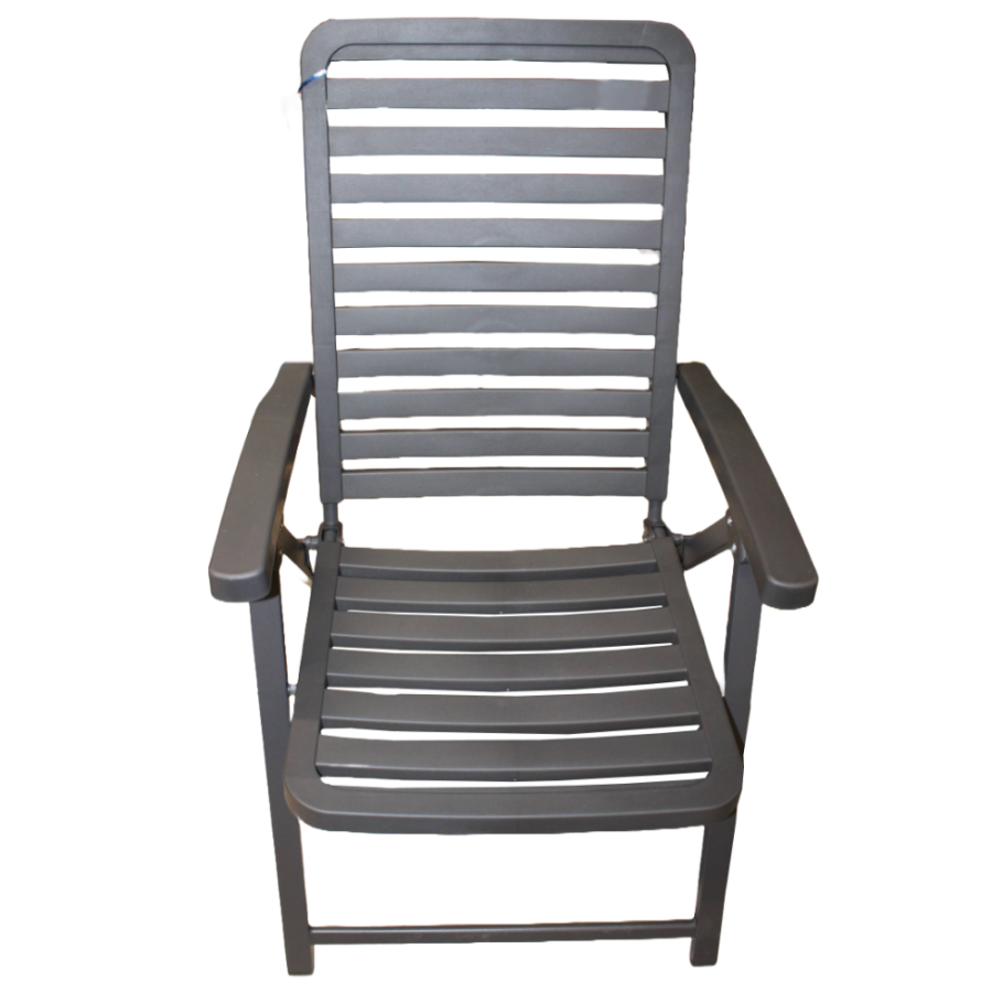 STOLICA SKLOPIVA 60X67X98CM ANTRACIT PVC 2-1 19121-24-6