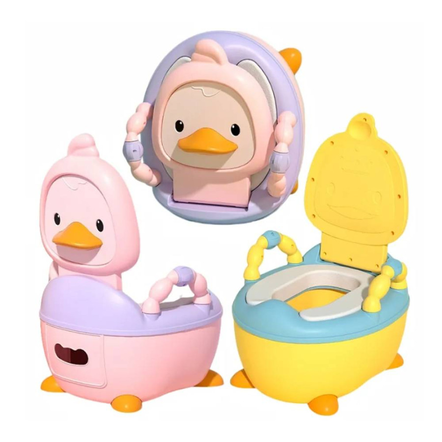 EDUCATIONAL DUCK TUTA YELLOW/PINK