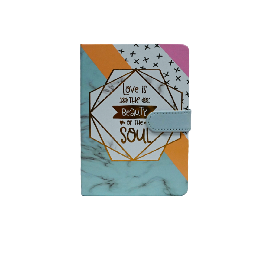 NOTES A5 128L GOLD MESSAGE DISPLAY 12-1