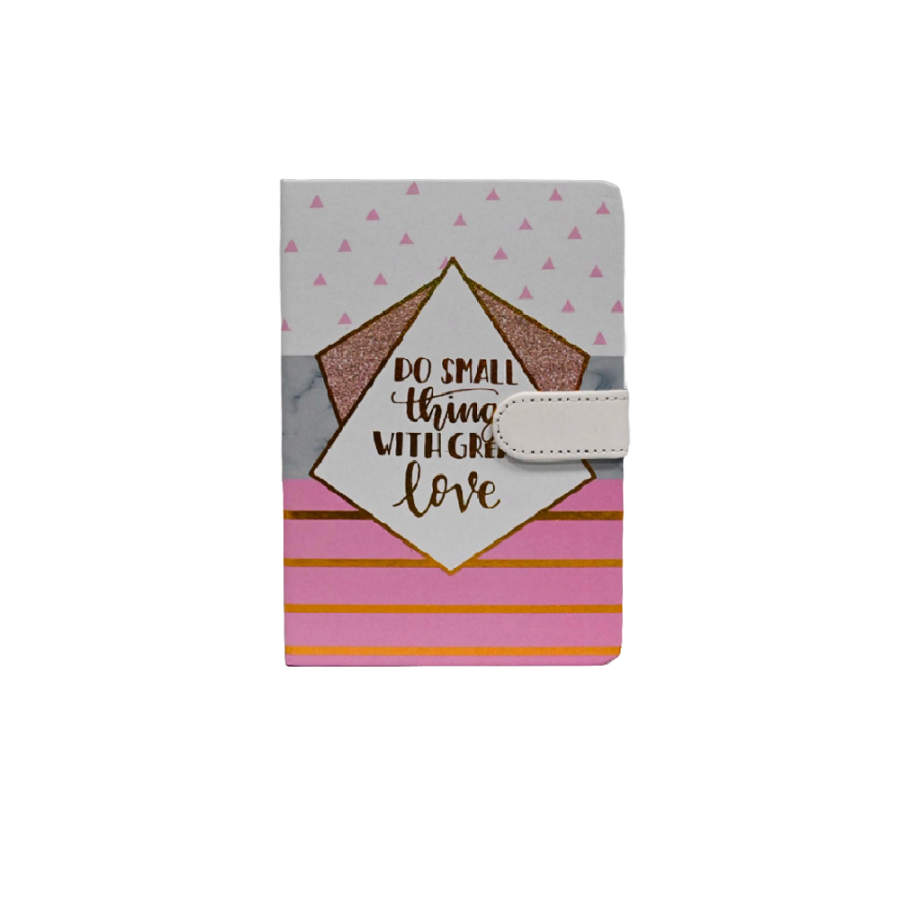 NOTES A5 128L GOLD MESSAGE DISPLAY 12-1