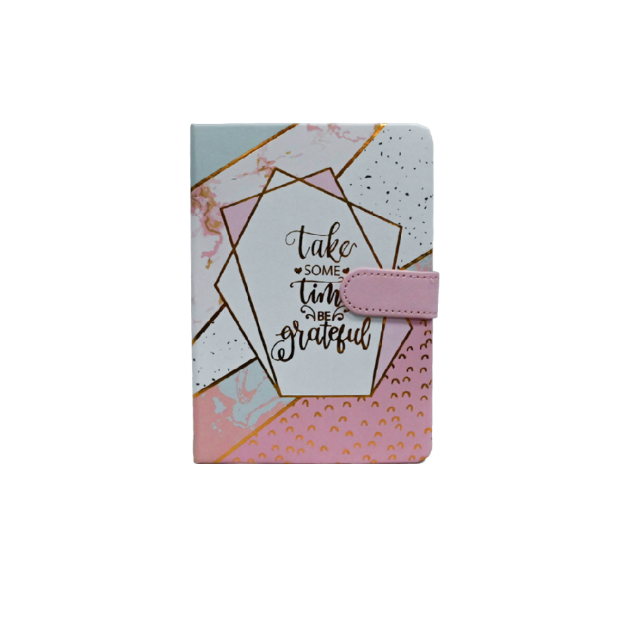 NOTES A5 128L GOLD MESSAGE DISPLAY 12-1