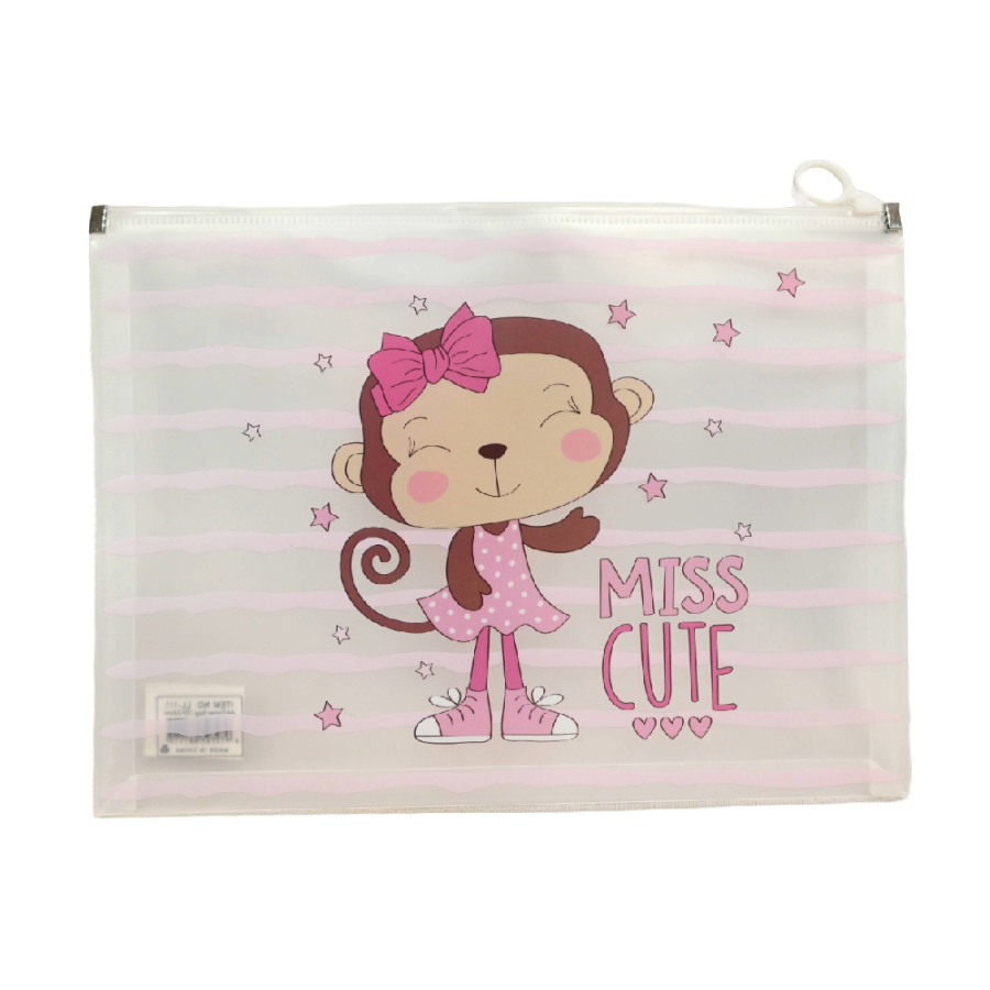FASCIKLA A4 SA ZIPOM PVC KIDS DESIGN 12-1