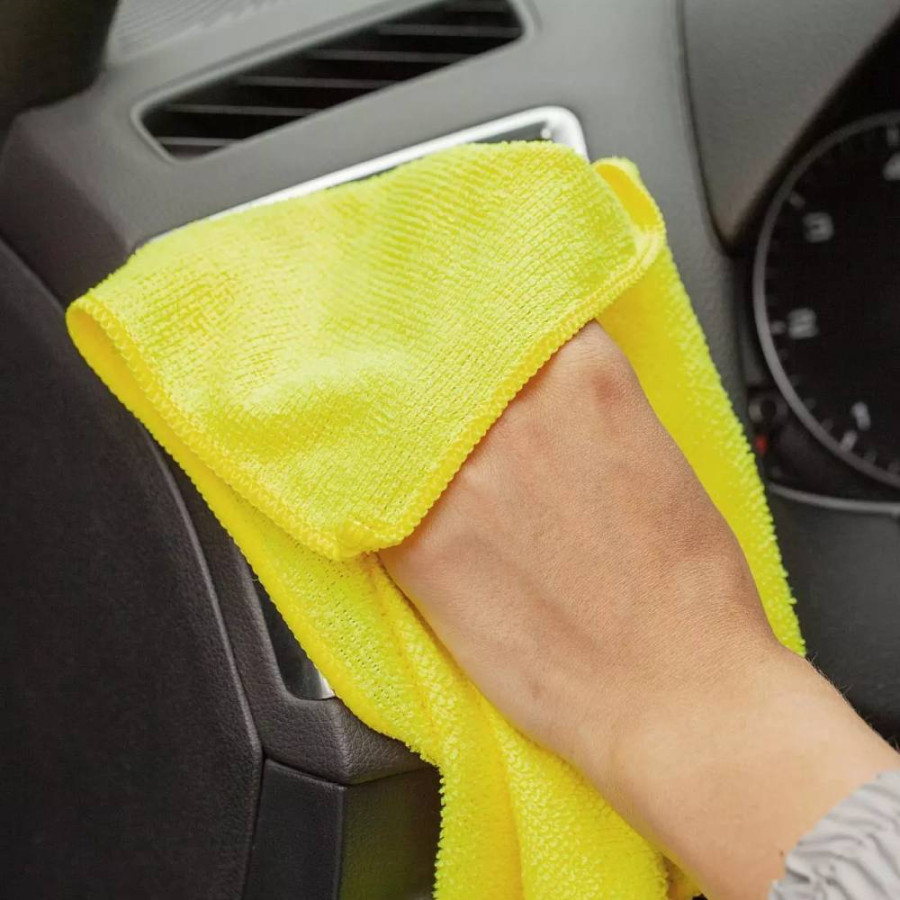 KRPA ZA AUTO MIKROFIBER 40X40CM METAL ŽUTA