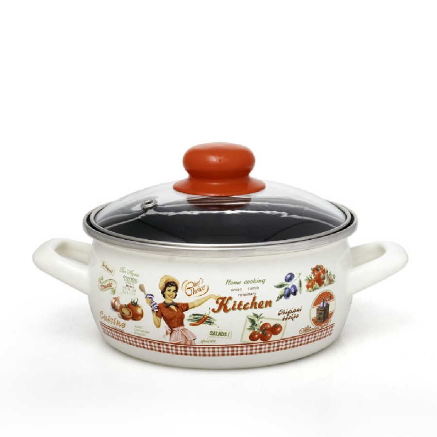 ŠERPA PLITKA SA ST. POKLOPCEM 16CM/1,85L PRINC 178800