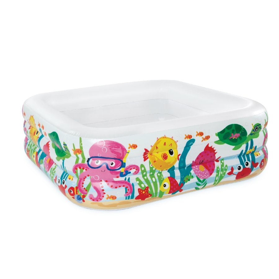 BAZEN 3P 159X159X50CM SEA ANIMALS