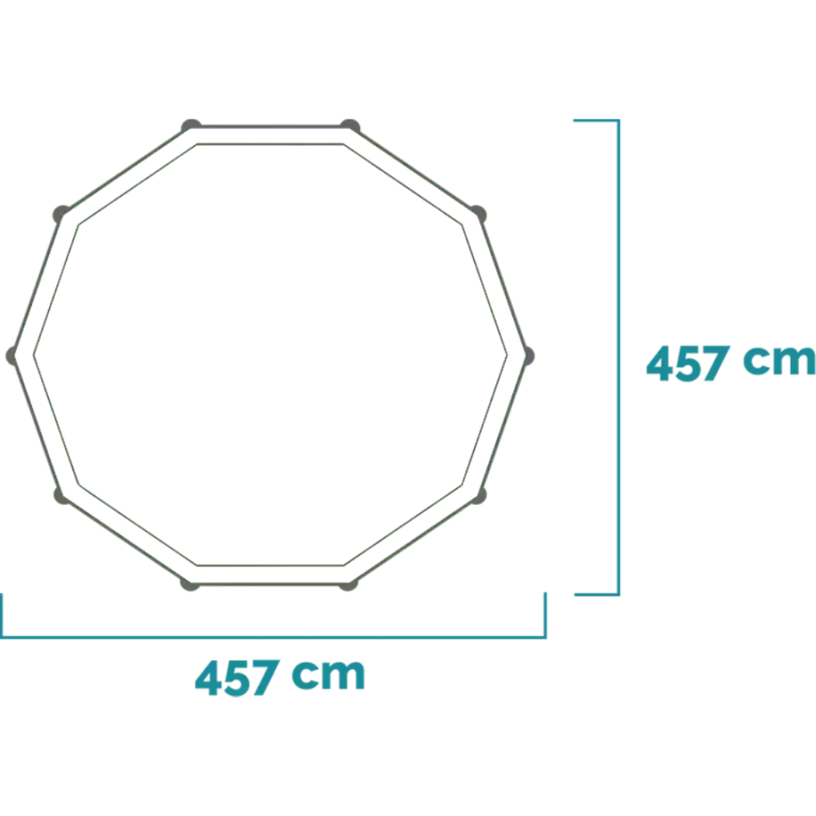 BAZEN OK.KONSTRUKCIJA U SETU 457X122CM C1000 INTEX 26726