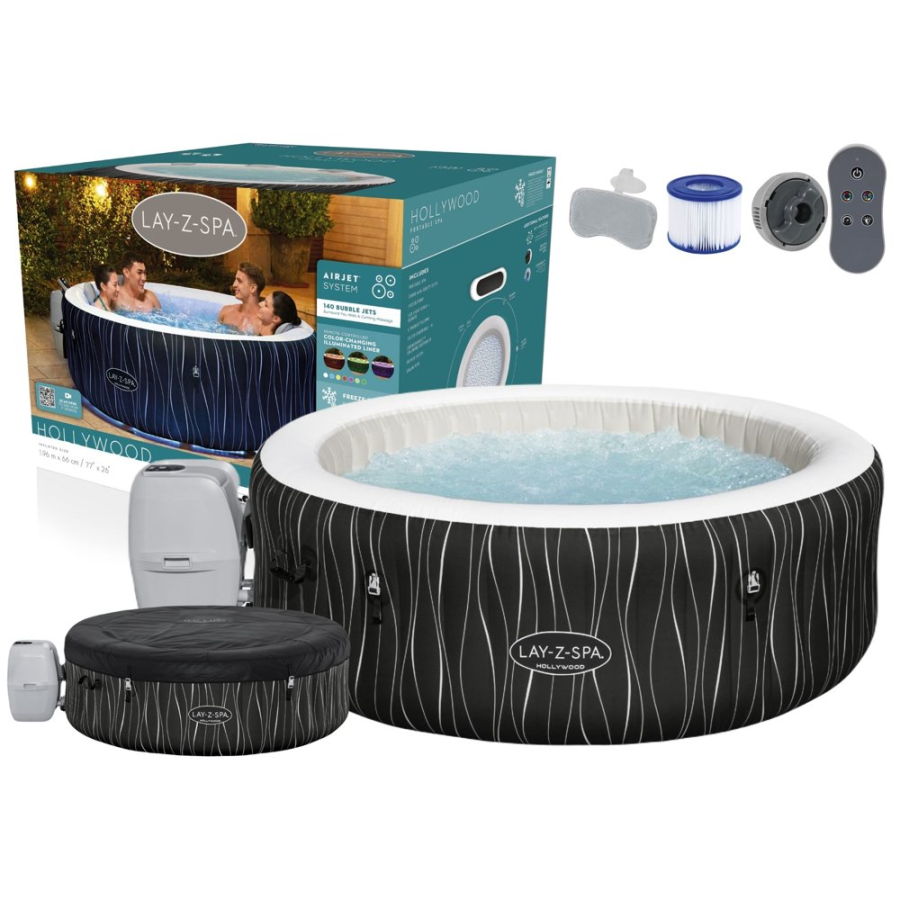 JACUZZI 196X66CM HOLLYWOOD BESTWAY