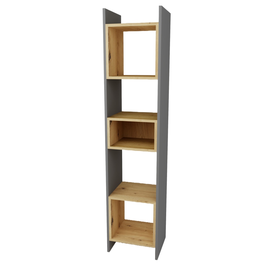 POLICA AXON 40X34X195CM ARTISAN/TAMNO SIVA OR0463