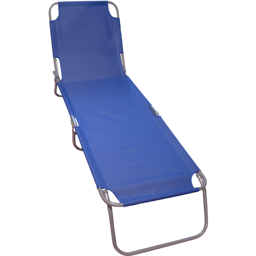 LEŽALJKA ZA PLAŽU 55X188X76CM CLASSIC TAMNO PLAVA