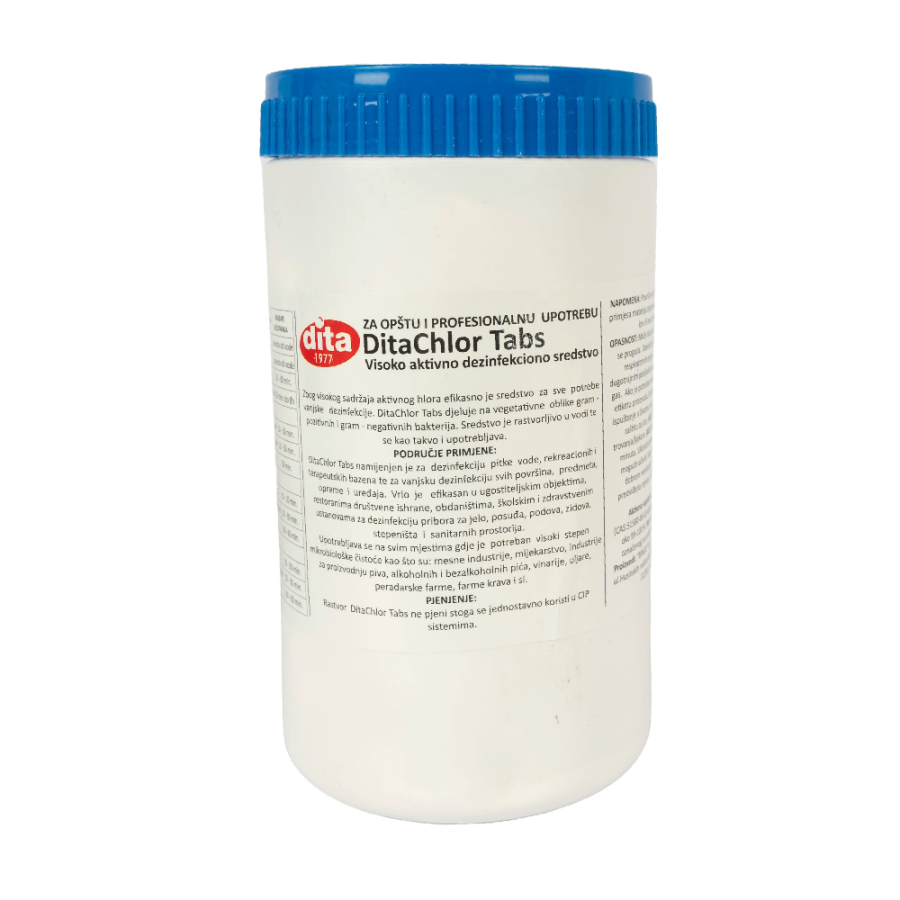 SREDSTVO ZA DEZINFEKCIJU 900GR 45/1 20GR 12-1 DITACHLOR TABS