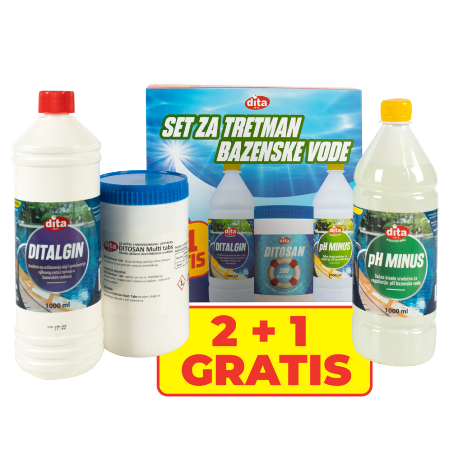 SREDSTVO ZA DEZINFEKCIJU U SETU 2+1 GRATIS 4-1