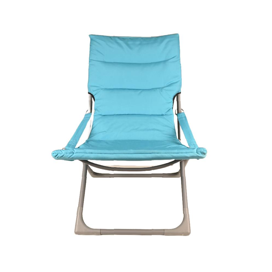 STOLICA SKLOPIVA ZA PLAŽU 55X60X93CM TURQUOISE/GRAY SOFT