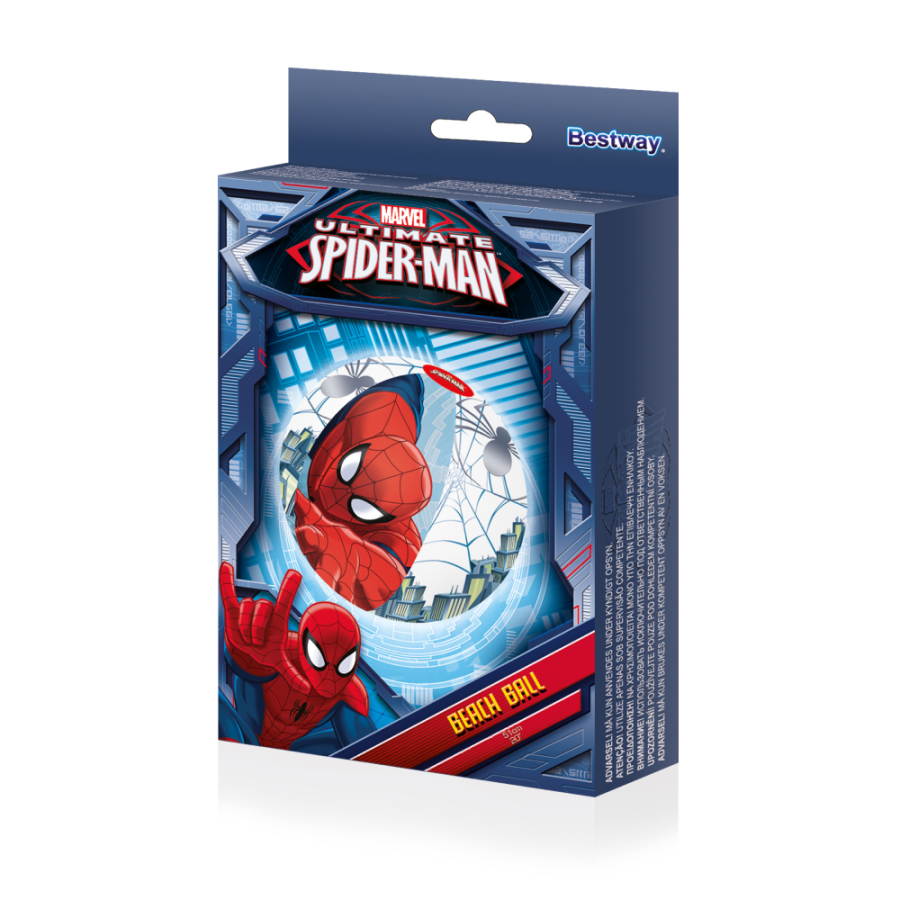 LOPTA ZA PLIVANJE 51CM 24-1 SPIDERMAN BESTWAY 98002