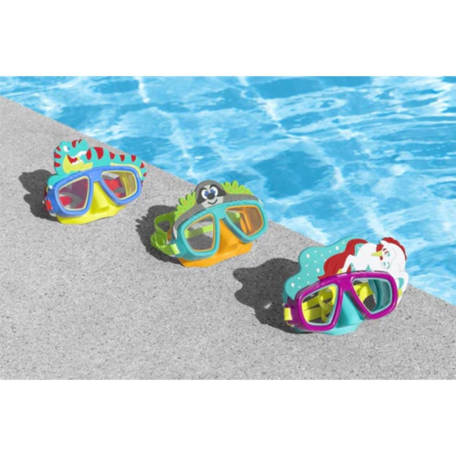 MASKA ZA RONJENJE KIDS 3+ SHAPE AQUAPALS 12-1 ASST BESTWAY 22064