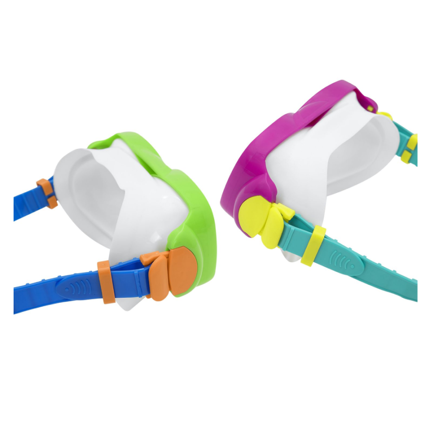 MASKA ZA RONJENJE SA DISALICOM KIDS 7+ CLASSIC EXPLORA ESSENTIAL NEON MATT 6-1 ASST BESTWAY 24035