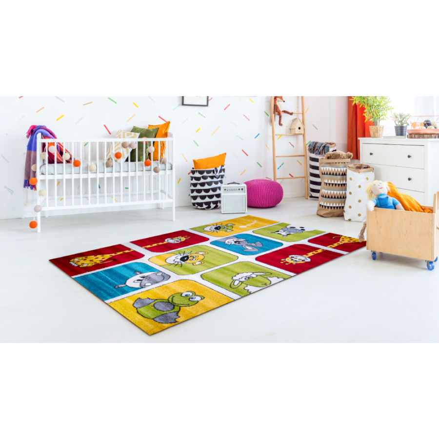 TEPIH 120X170 DJEČIJI FIRUZE