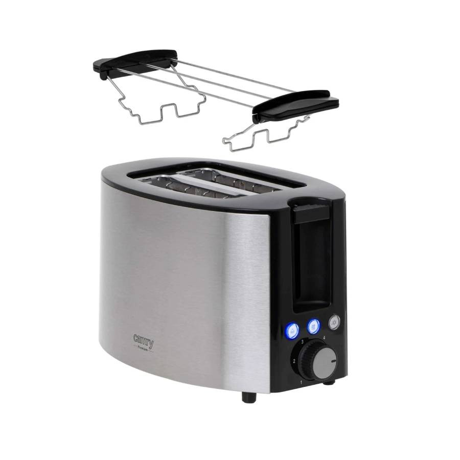 TOSTER 1000W CAMRY CR 3215 INOX