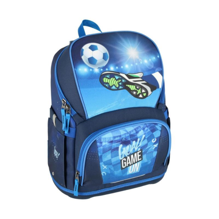 ŠKOLSKA TORBA ERGONOMIC BOY MONSTER/FOOTBALL AIR LIGHT