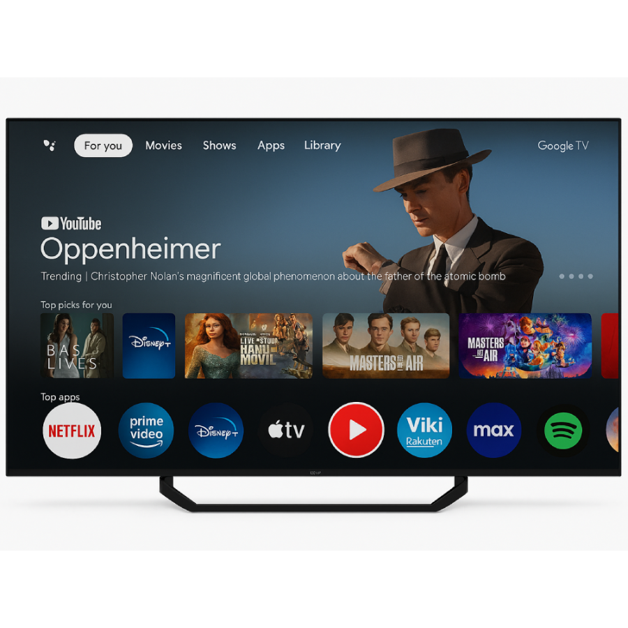 TV LED 65" TESLA 65E655BUS GOOGLE TV 4K ULTRA HD