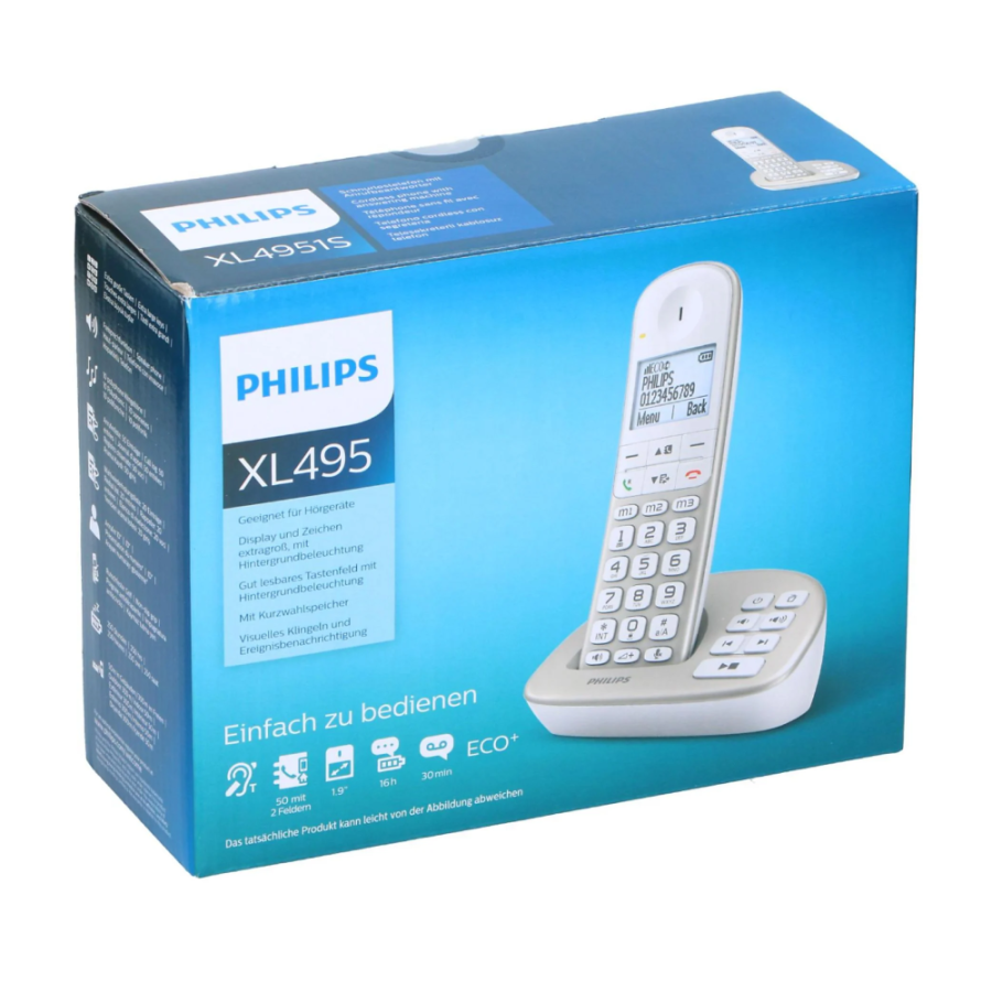 TELEFON BEŽIČNI PHILIPS XL4951S/38