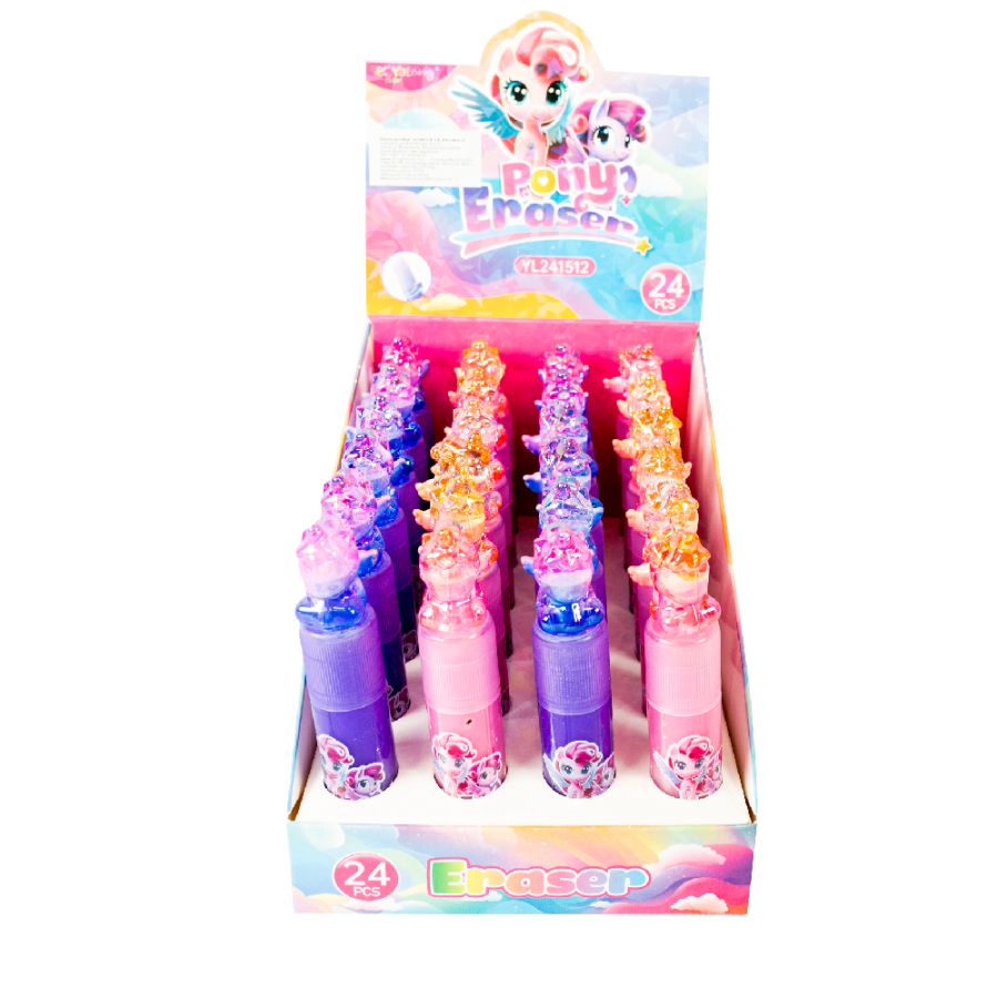 GUMICA ZA BRISANJE LIPSTICK CRYSTAL PONY DISPLAY