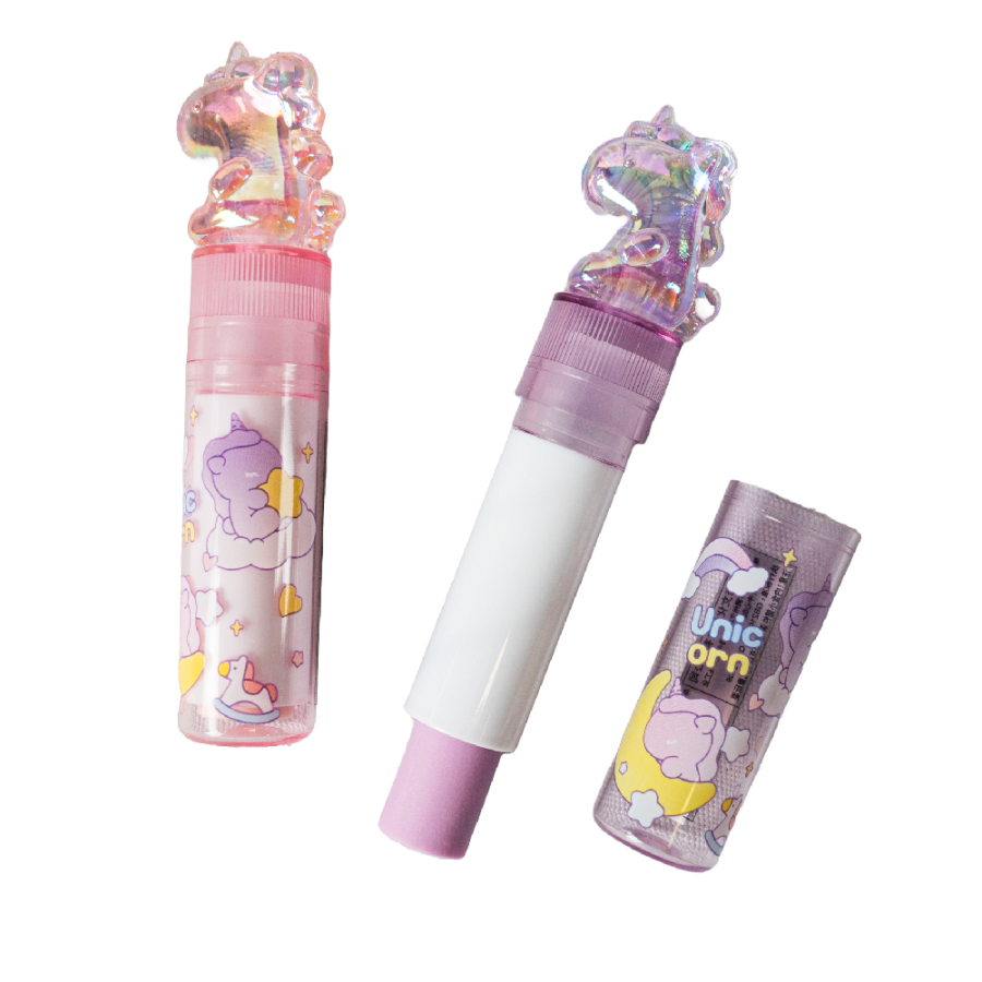 GUMICA ZA BRISANJE LIPSTICK CRYSTAL UNICORN DISPLAY
