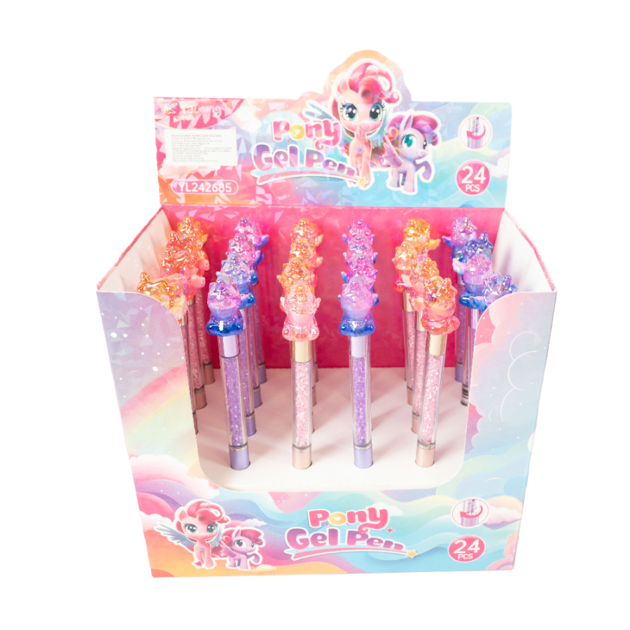 HEMIJSKA OLOVKA PLAVA GLITTER CRYSTAL PONY DISPLAY