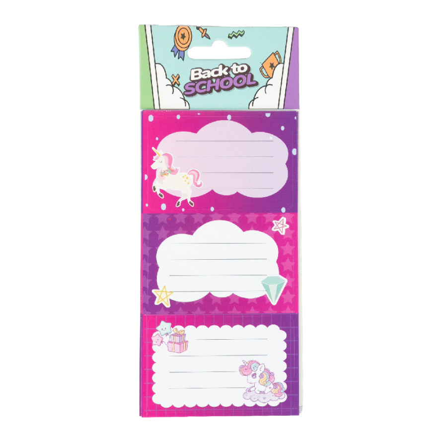 NALJEPNICA ZA UDŽBENIK 30/1 UNICORN PURPLE