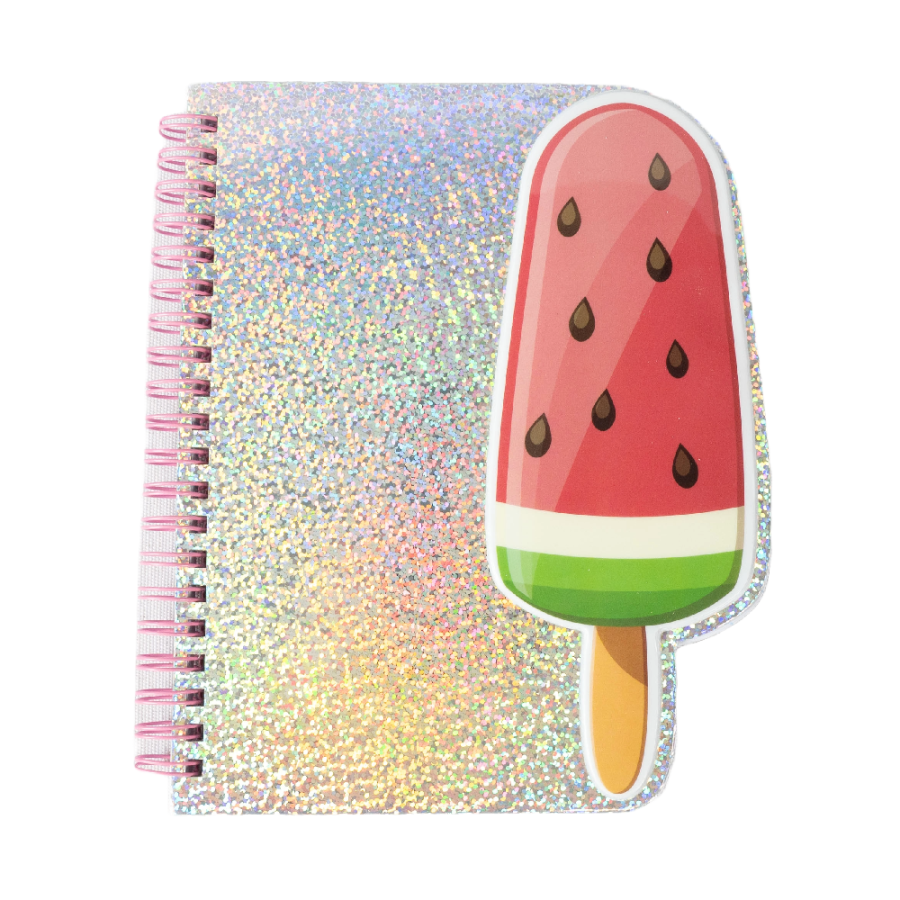 NOTES A5 60L SHINE SHAPE 3D SPIRALA