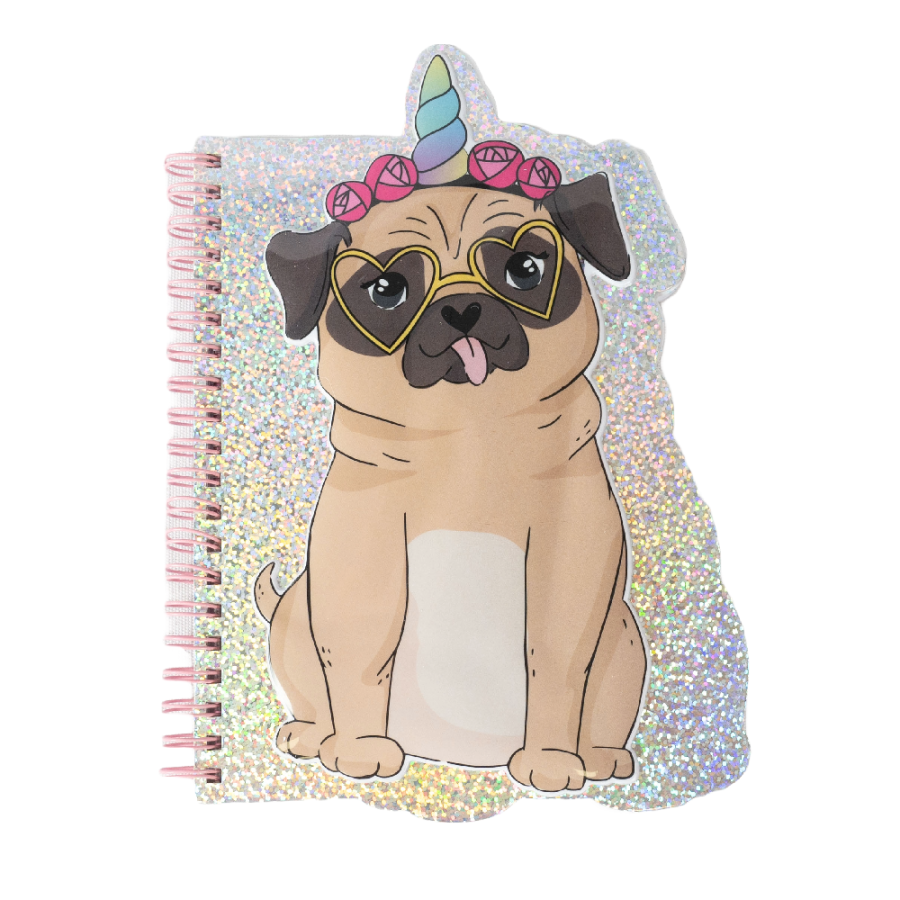 NOTES A5 60L SHINE SHAPE 3D SPIRALA