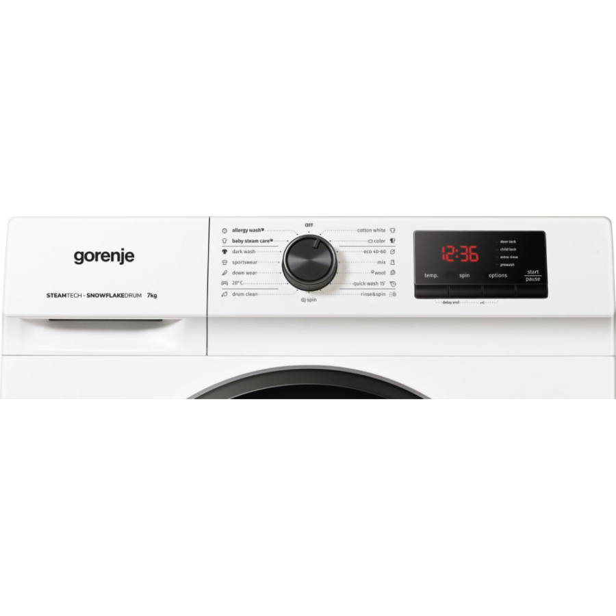MAŠINA ZA VEŠ 1200 O/MIN 7 KG GORENJE
