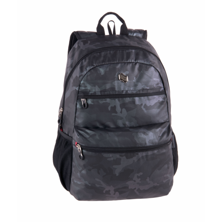 ŠKOLSKI RUKSAK TEEN BOY BLACK ARMY SHINE PULSE