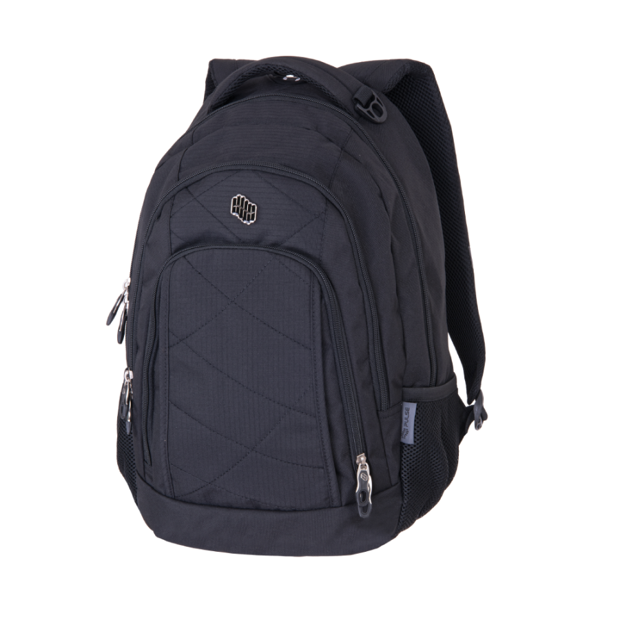 ŠKOLSKI RUKSAK TEEN UNISEX CLASSIC BLACK PULSE
