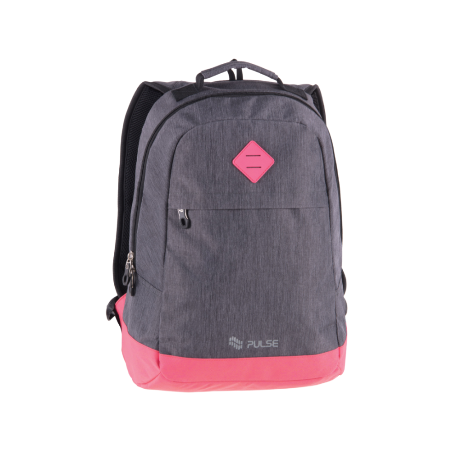 ŠKOLSKI RUKSAK TEEN GIRL BICOLOR PINK GRAY PULSE