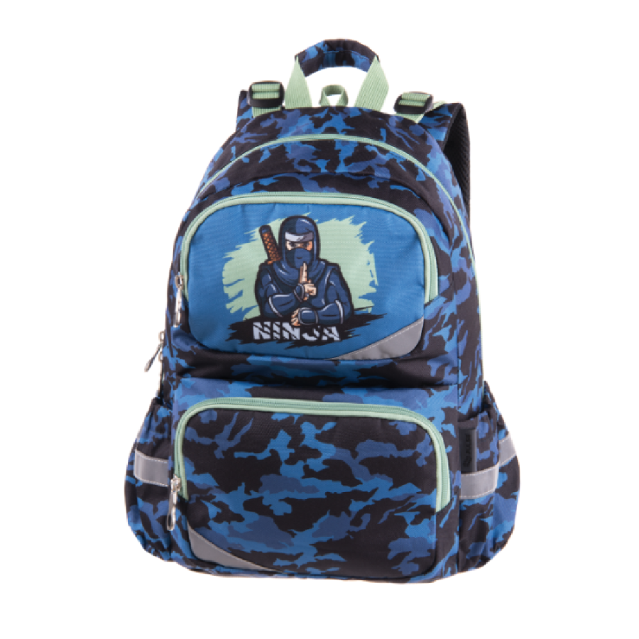 ŠKOLSKI RUKSAK ERGONOMIC BOY ANATOMIC NINJA PULSE