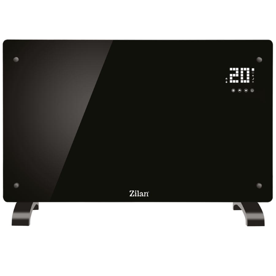 KONVEKTOR ELEKTRIČNI 2000W SA DALJ. CRNI ZILAN ZLN2823