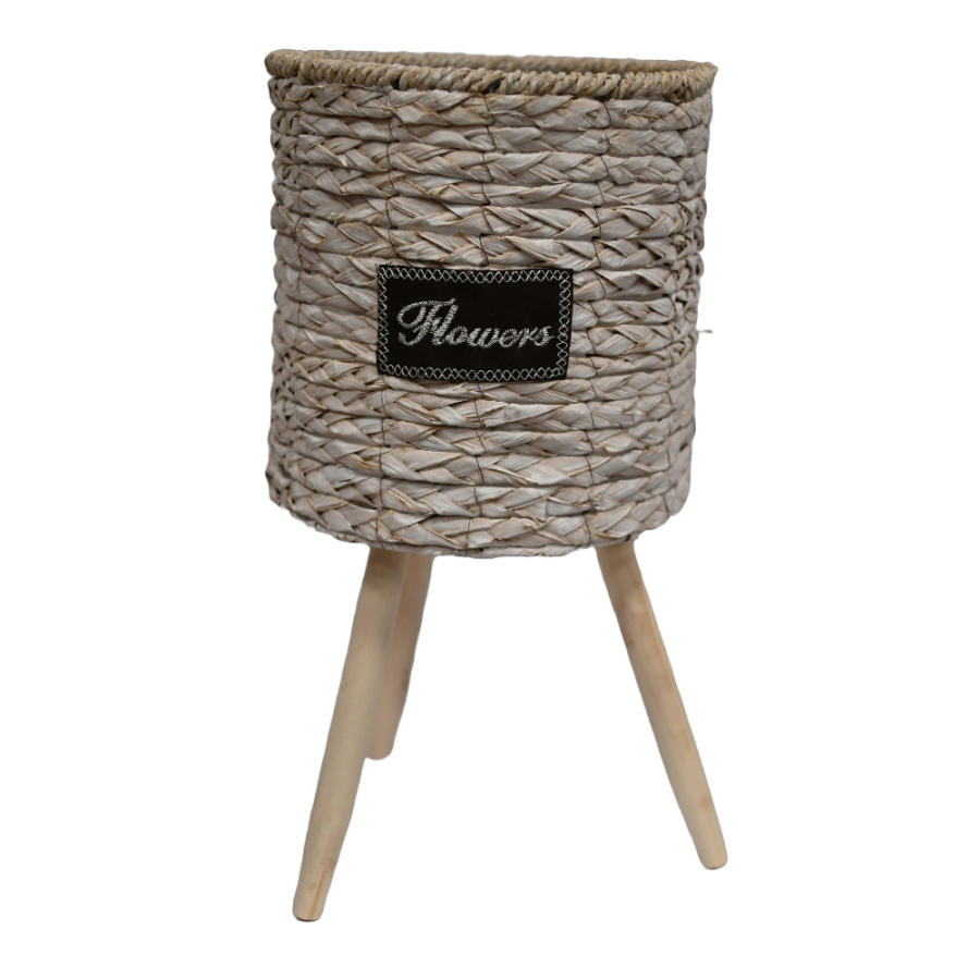 SAKSIJA PLET. FI26CM H-45CM SA DRV. NOGICAMA V.