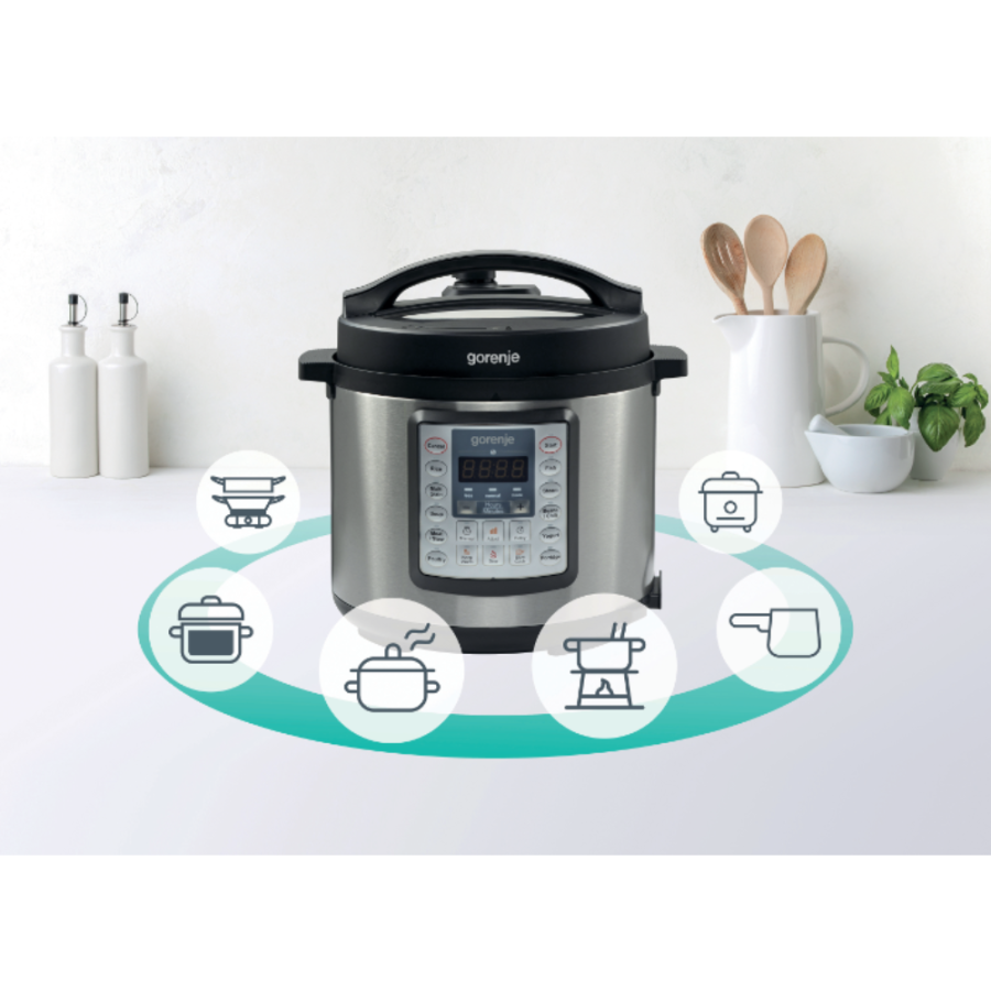 MULTICOOKER 1000W GORENJE GMC6SBK