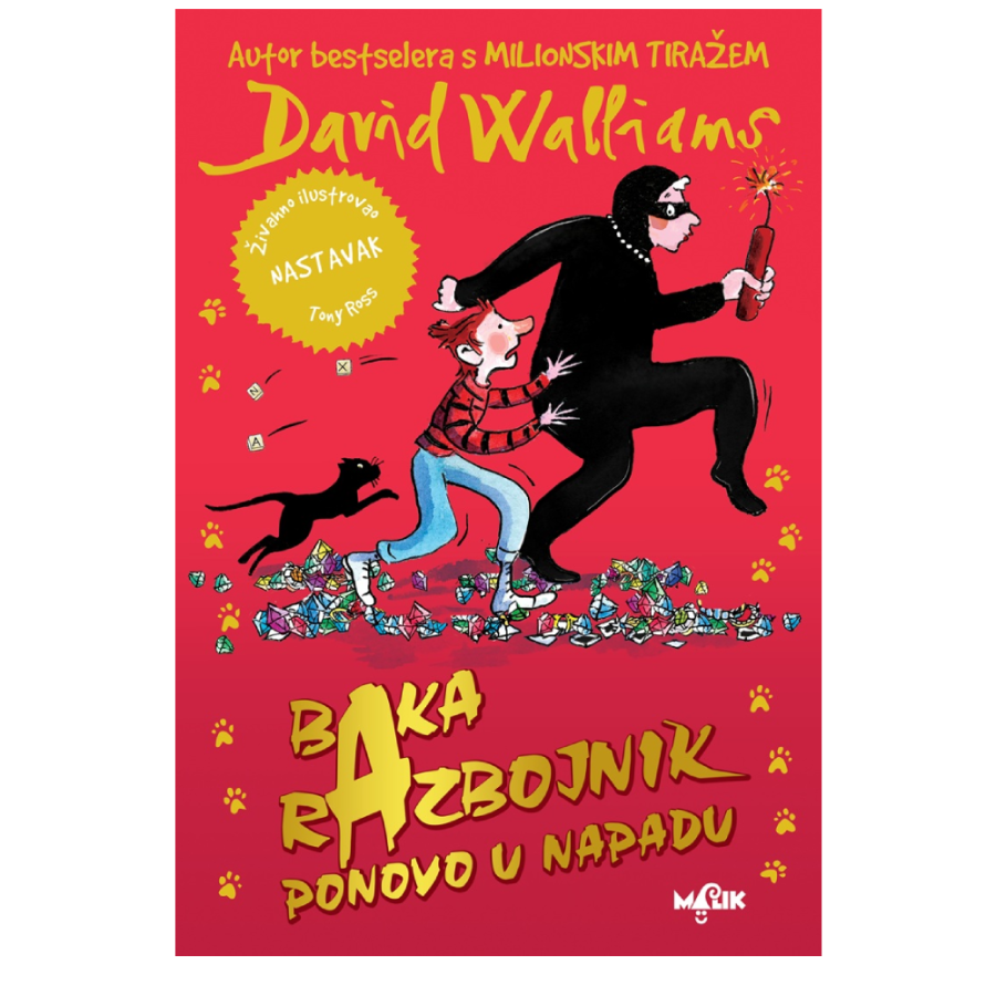 DJEČIJA KNJIGA BAKA RAZBOJNIK PONOVO U NAPADU