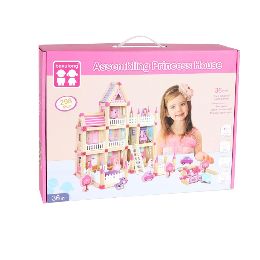 KUĆICA ZA LUTKE SA DODACIMA PRINCESS HOUSE