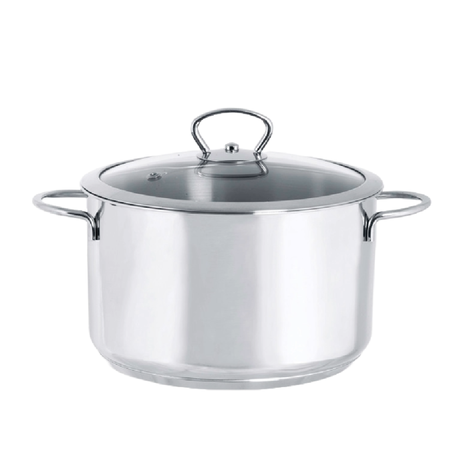 ŠERPA DUBOKA SA ST. POKLOPCEM 24CM/4,8L INOX