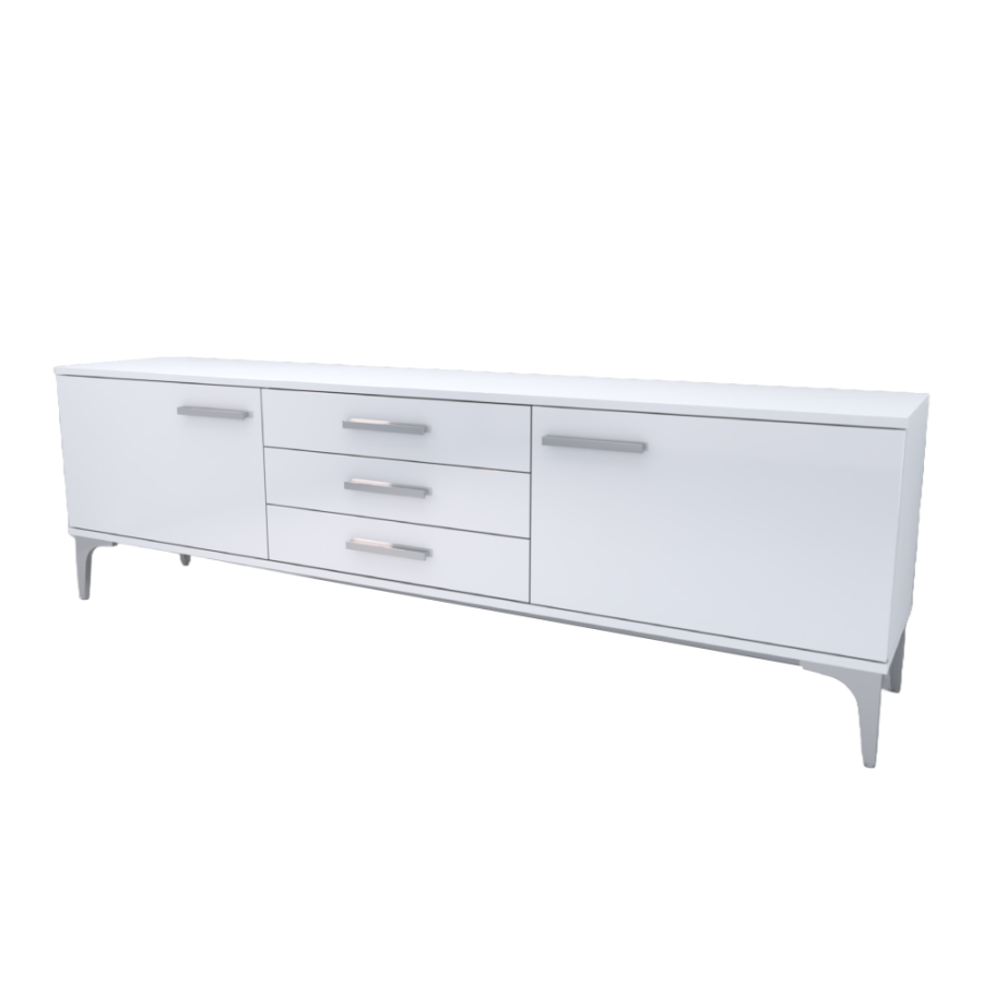 TV KOMODA FLAME 2V 200X39X58CM BIJELA