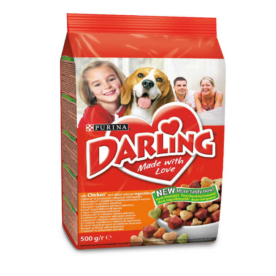 HRANA ZA PSE 500G DARLING PILETINA+POVRĆE